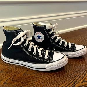 Converse all star high tops black